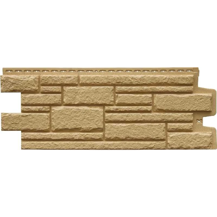 Фасадная панель Grand Line Камелот Стандарт Песочный