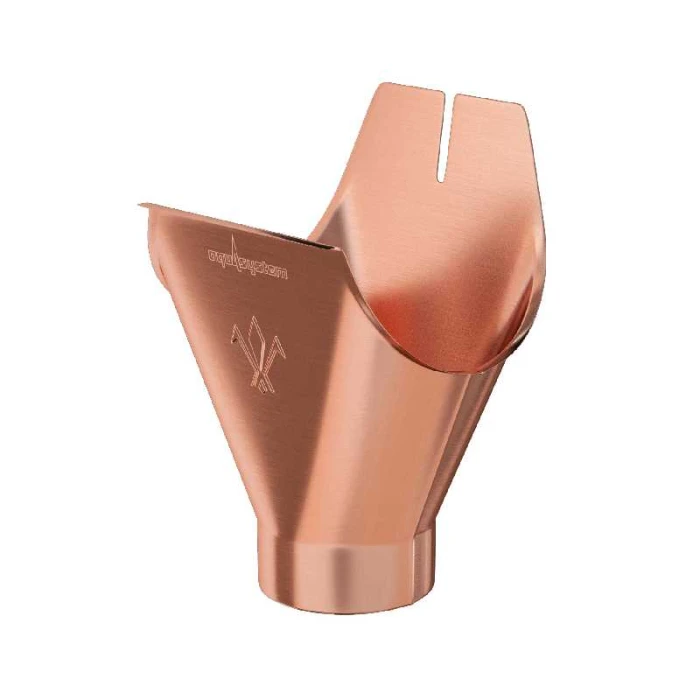 Воронка желоба, 90/125, Медь