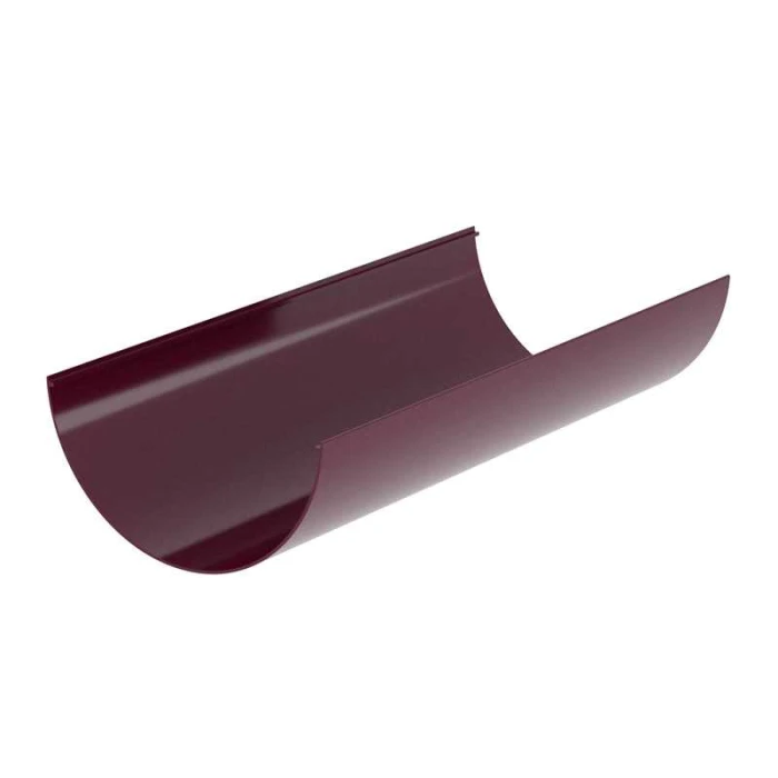 Желоб английский ПВХ Grand Line 3м бордо (RAL 3005)