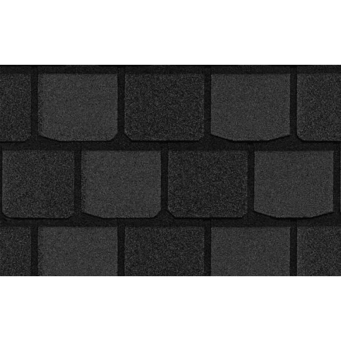 Гибкая черепица CertainTeed Highland Slate Black Granite
