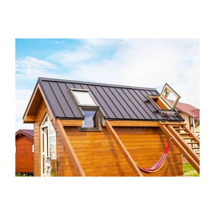 Фальцевая кровля Кликфальц mini Grand Line 0,45 Drap RAL 6005 Зеленый Мох