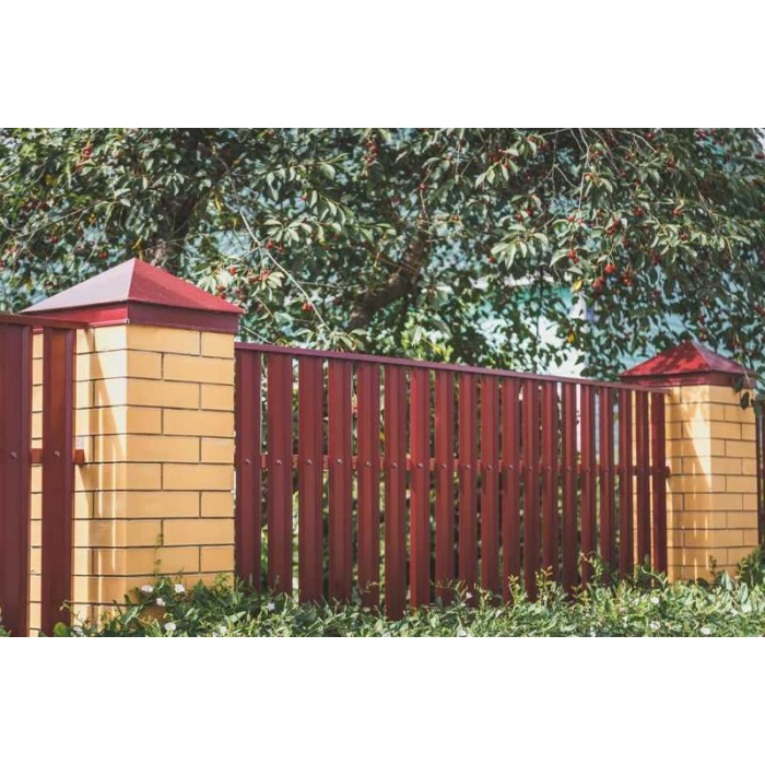 Штакетник М-образный А Grand Line 0,4 Полиэстер RAL 1014 Слоновая Кость